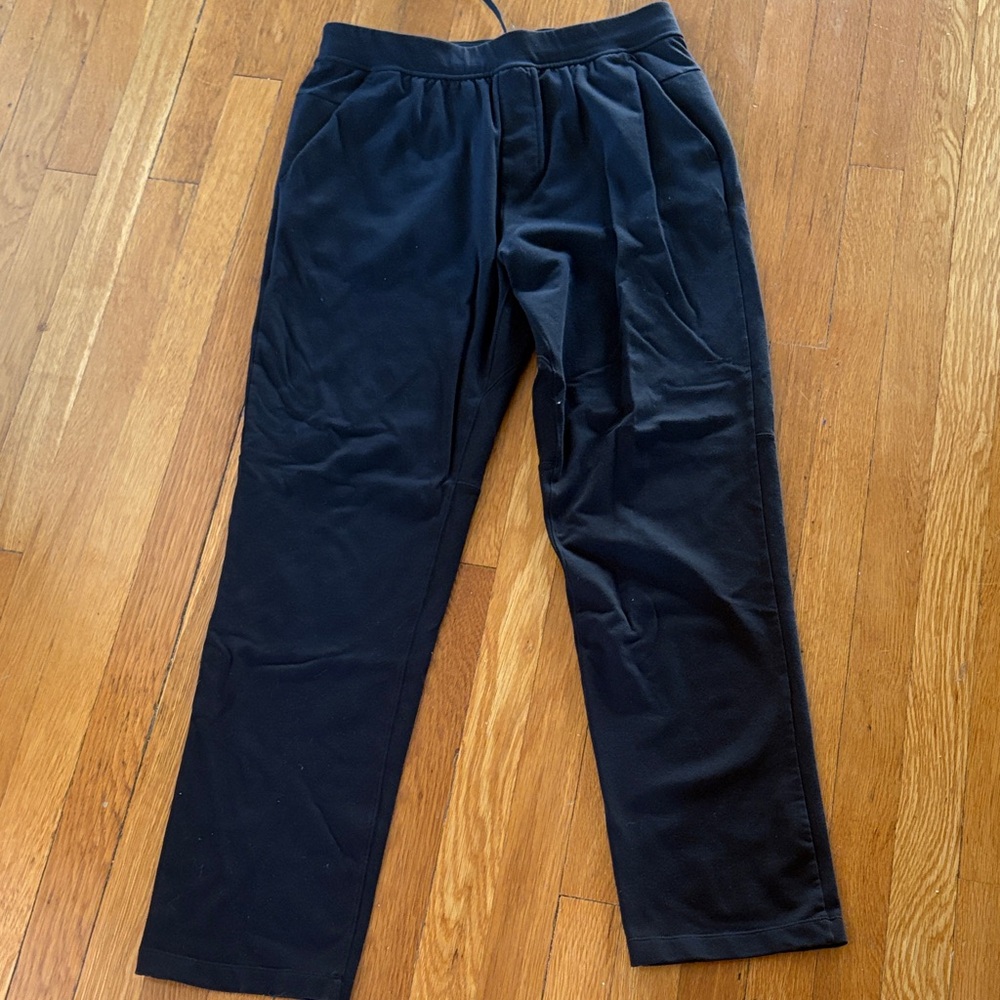 lululemon athletica Black Sweat/Track Pants L EUC